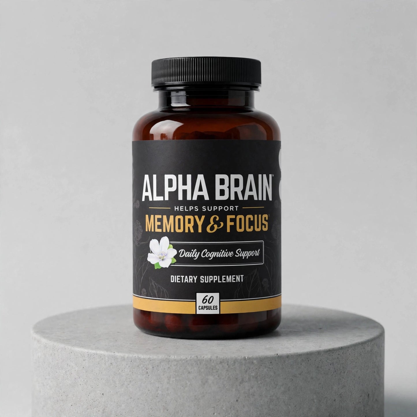 Brain Memory & Focus Supplement