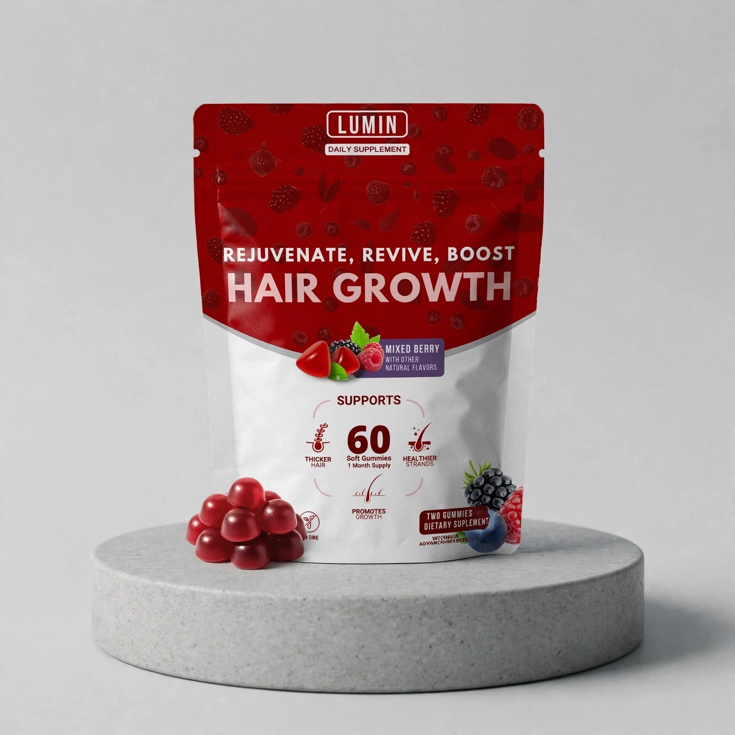 Lumin Hair Growth Gummies