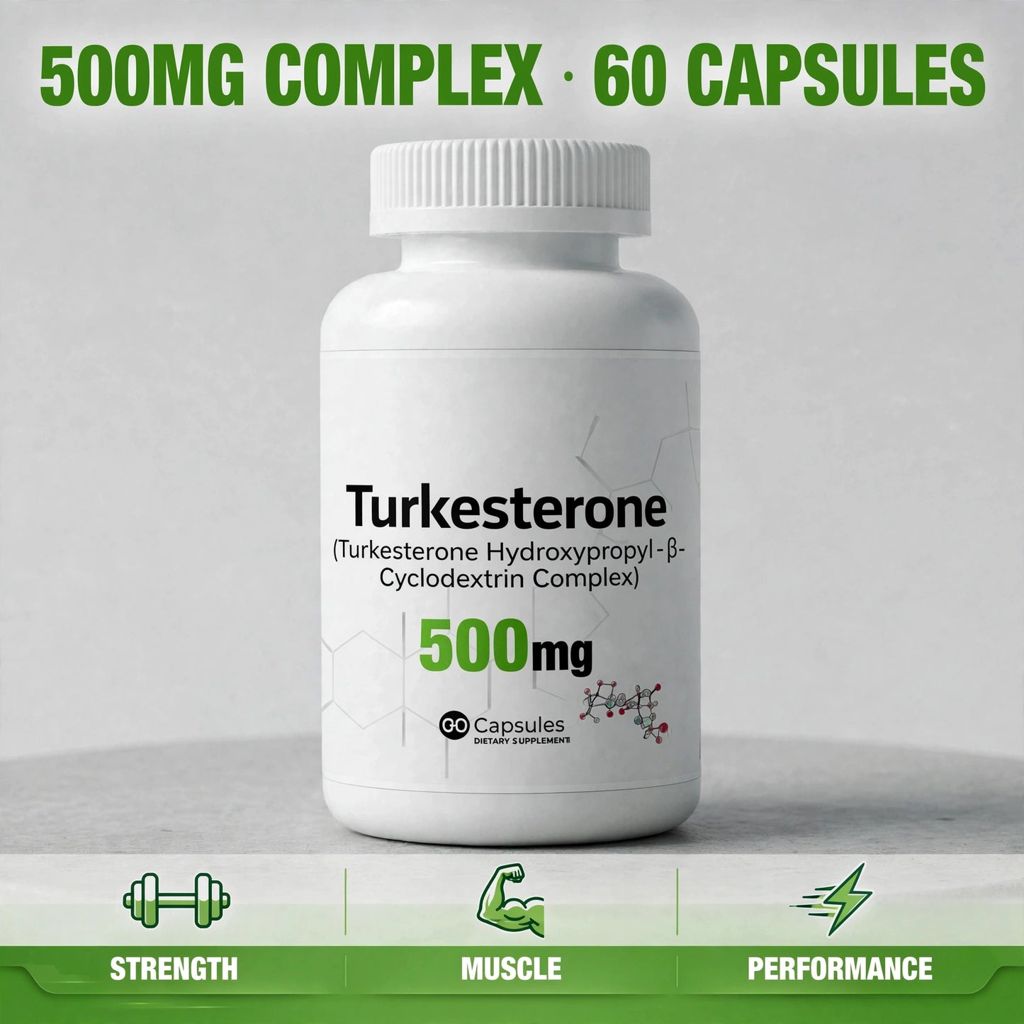 Pure Turkesterone 500mg